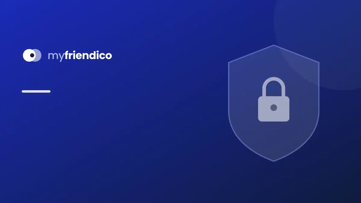How Myfriendico protects client data